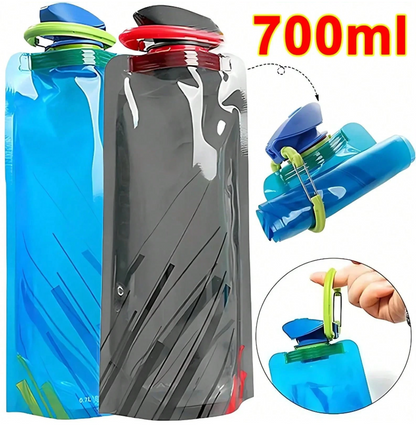 700ML Ultralight Foldable Water Bag — Compact Duckbill Hydration Flask