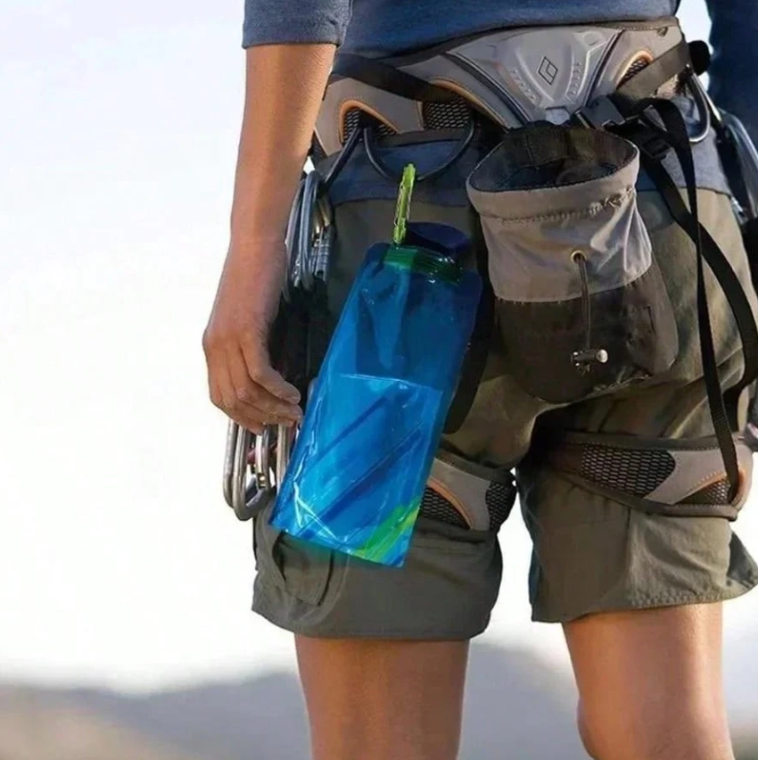 700ML Ultralight Foldable Water Bag — Compact Duckbill Hydration Flask